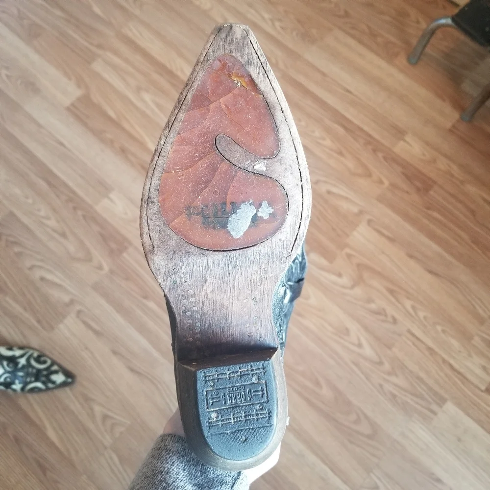 Corral Genuine Lizard Women's Cowboy Boots - Picture 5 of 5